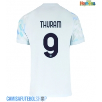 Camisa de time de futebol Inter Milan Marcus Thuram #9 Replicas 2º Equipamento 2025-26 Manga Curta